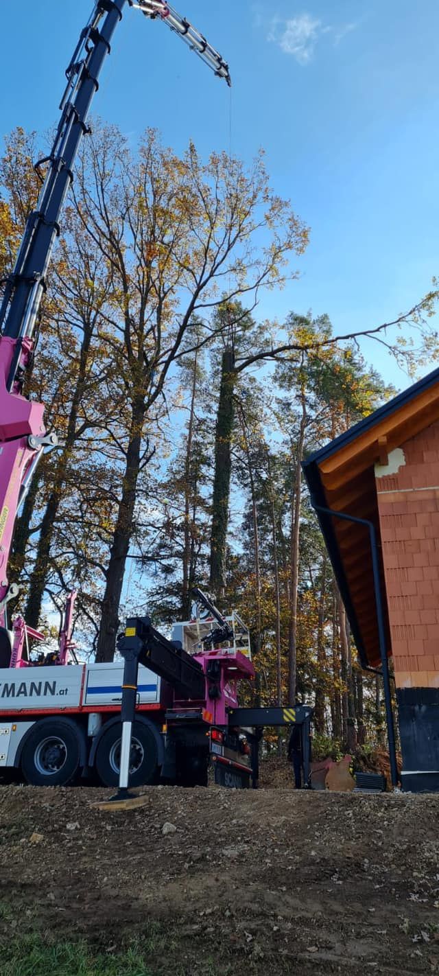 Referenzen - Schriebl Holzschlägerung und Erdbewegung in Lannach Holzschlägerung 